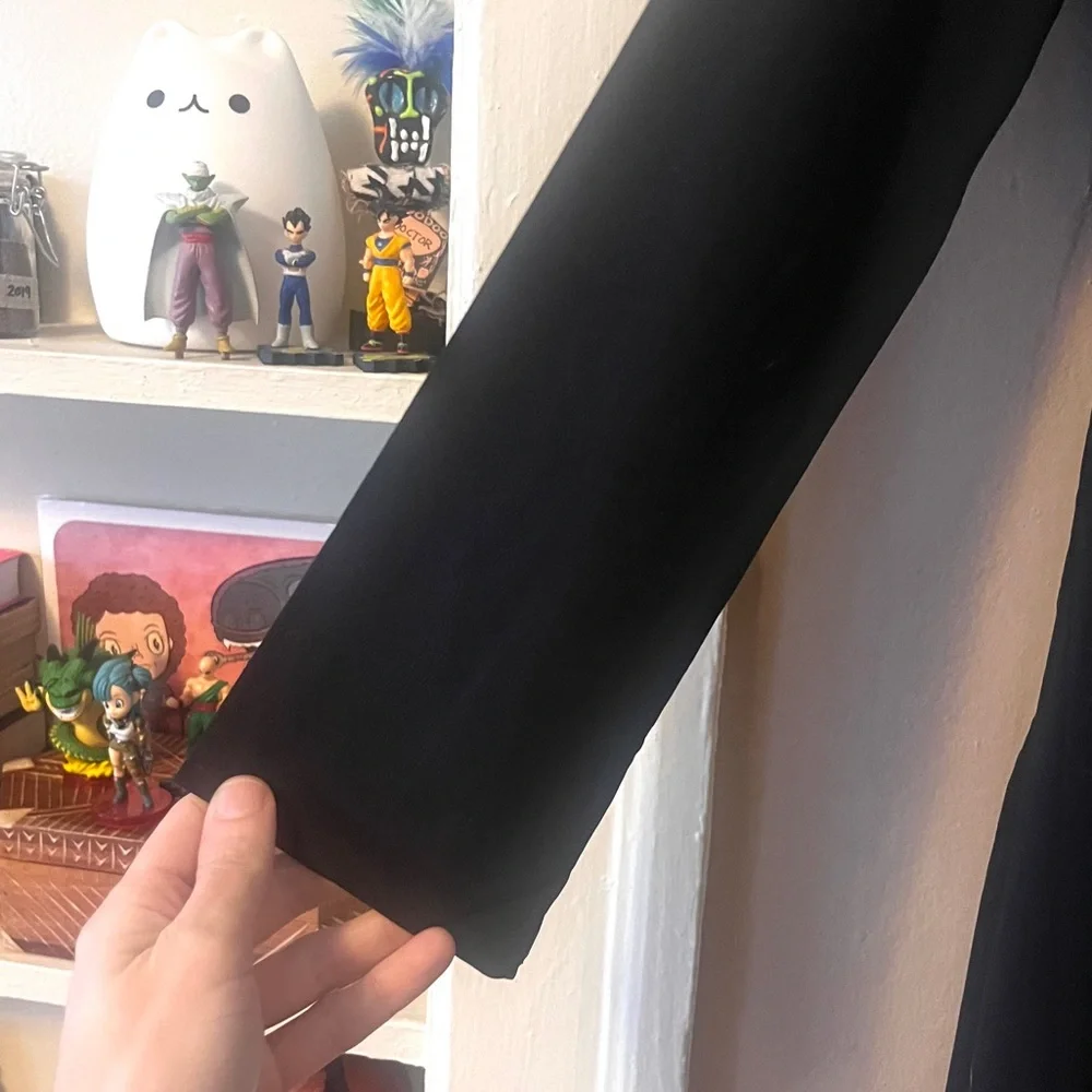 🏷️ Abercrombie & Fitch • long black maxi dress with side slit